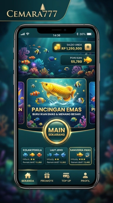 Cuplikan layar menu unduhan cemara777 untuk perangkat Android